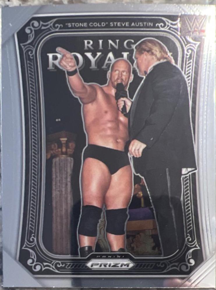 Steve Austin #1 Wrestling Cards 2023 Panini Prizm WWE Ring Royalty