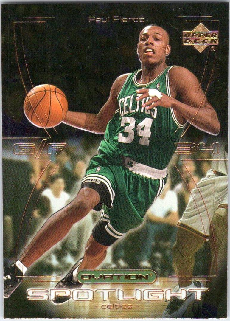 Paul Pierce #OS10 Basketball Cards 2000 Upper Deck Ovation Spotlight