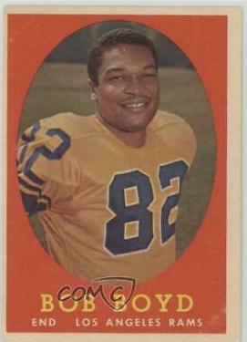 Bob Boyd #21 Football Cards 1958 Topps