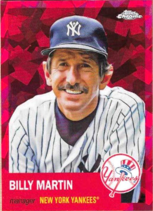 Billy Martin [Red Atomic Refractor] #133