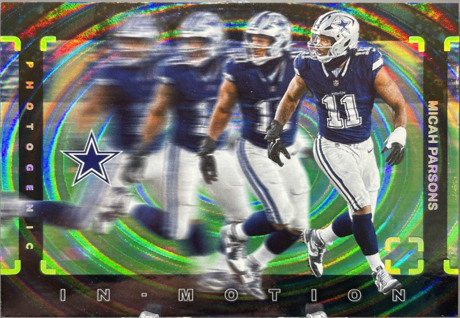 Micah Parsons #9 Football Cards 2024 Panini Photogenic In-Motion