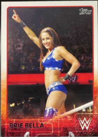 Brie Bella #12 Wrestling Cards 2015 Topps WWE