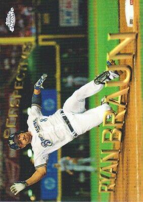 Ryan Braun #PC-15 Baseball Cards 2016 Topps Chrome Perspectives