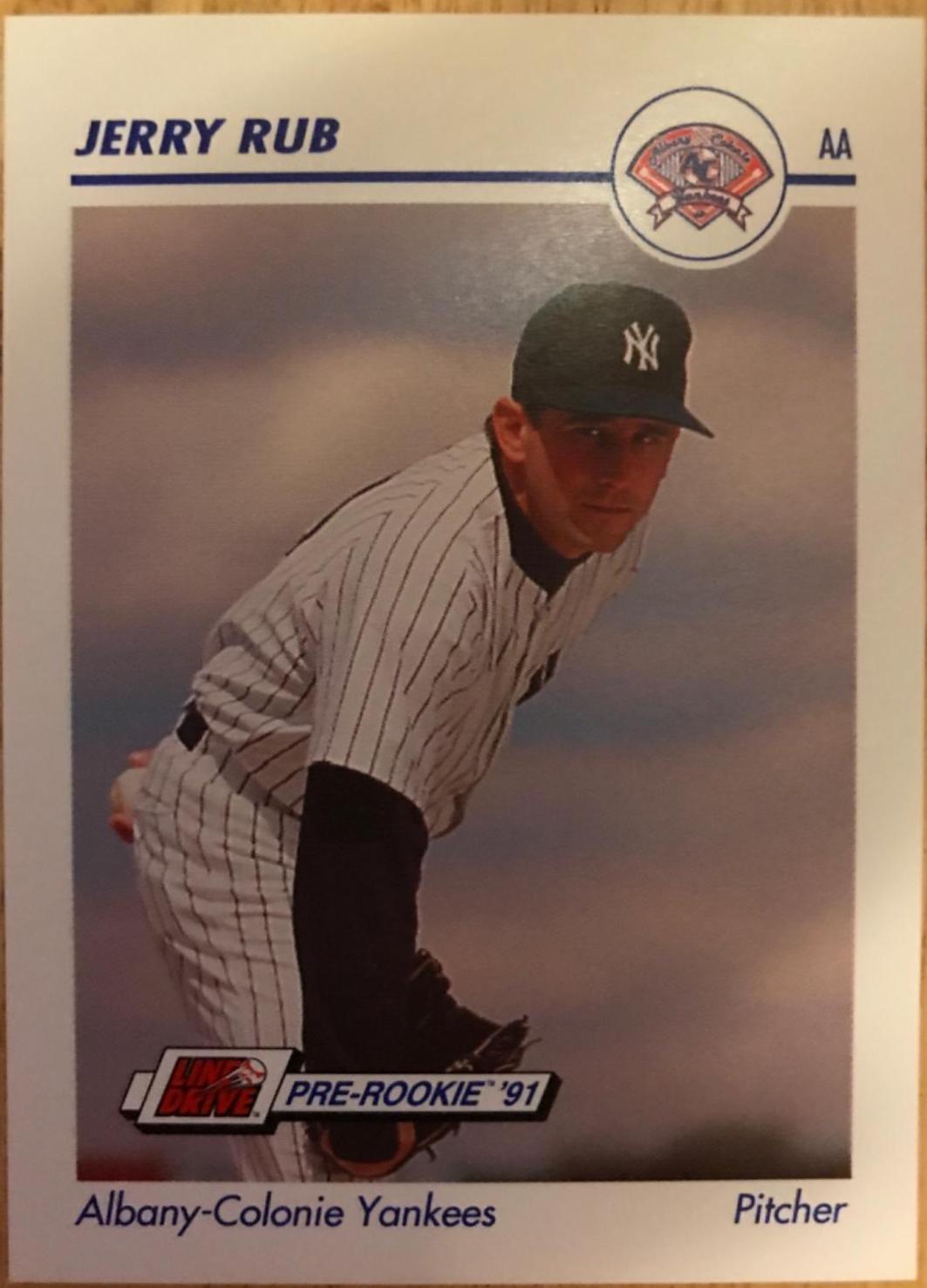 Jerry Rub #14 Baseball Cards 1991 Impel Line Drive Pre Rookie AA