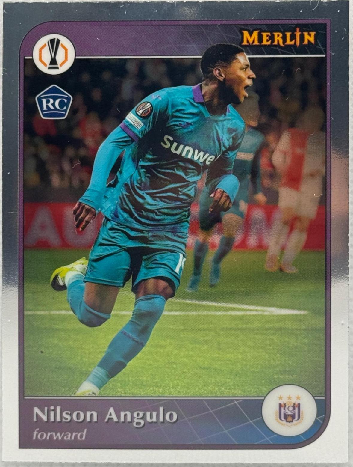 Nilson Angulo #124 2024 Topps Merlin UEFA