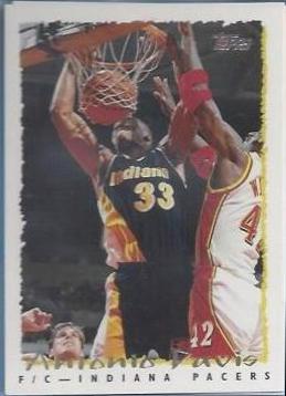 Antonio Davis #82 Basketball Cards 1994 Topps
