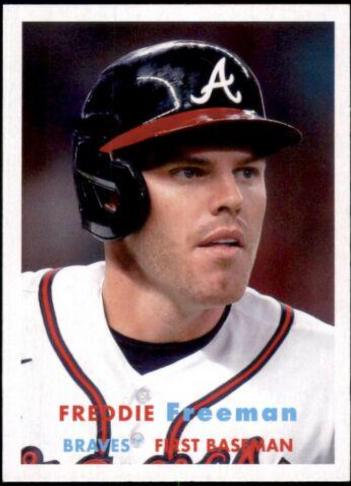Freddie Freeman #2 Baseball Cards 2021 Topps Archives