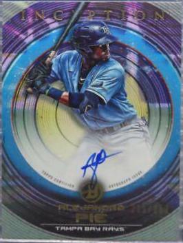 Alejandro Pie #PA-AP Baseball Cards 2022 Bowman Inception Prospect Autographs