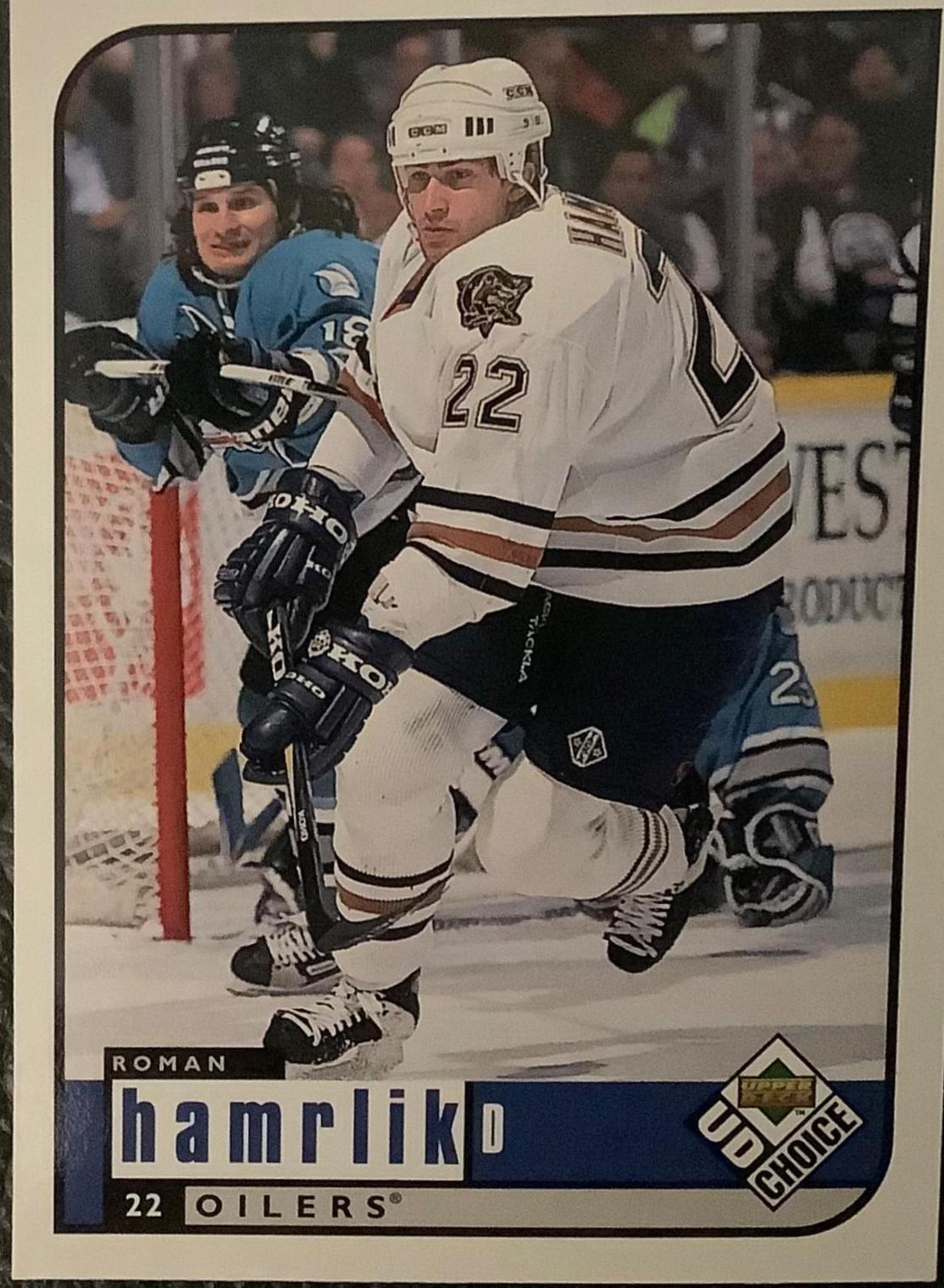 Roman Hamrlik #80 Hockey Cards 1998 UD Choice Blow Ups