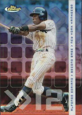 Alfonso Soriano #26 Baseball Cards 2002 Finest