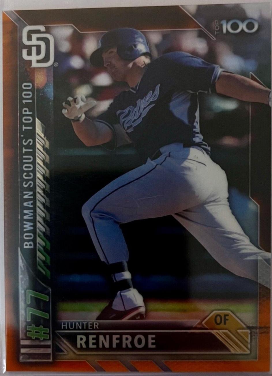 Hunter Renfroe [Orange] #BTP-77