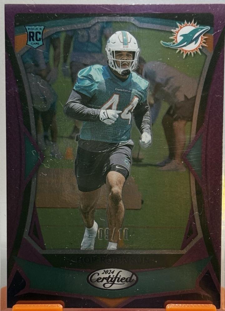 Chop Robinson #115 2024 Panini Certified Football