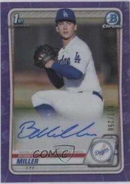 Bobby Miller [Purple Refractor] #CDA-BM