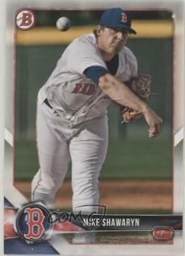 Mike Shawaryn #BD-101 Baseball Cards 2018 Bowman Draft