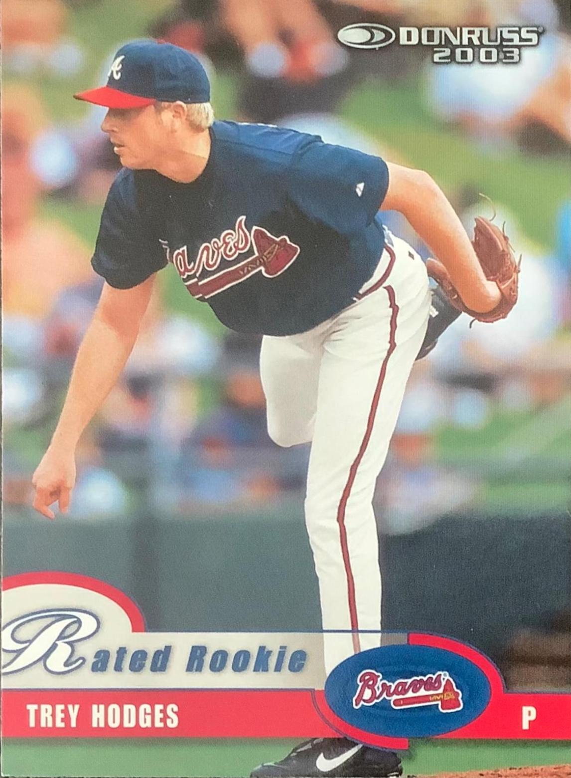 Trey Hodges #33 Baseball Cards 2003 Donruss