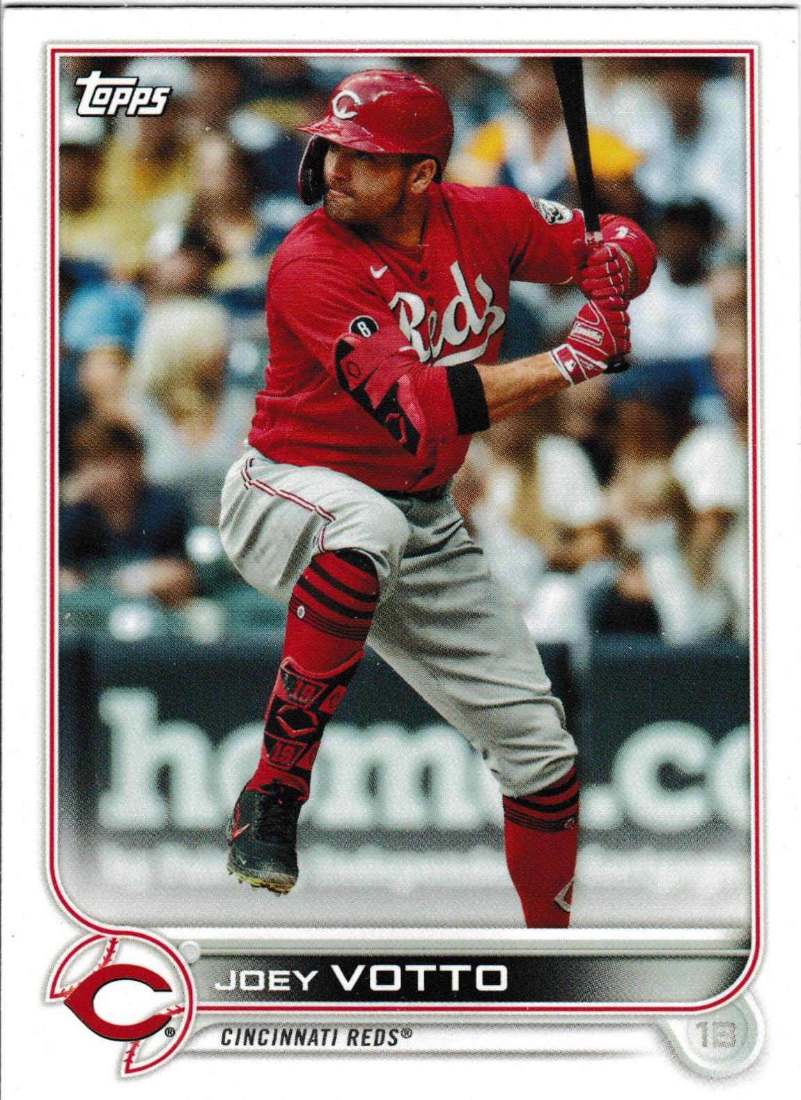 Joey Votto #CIN-1 Baseball Cards 2022 Topps Cincinnati Reds