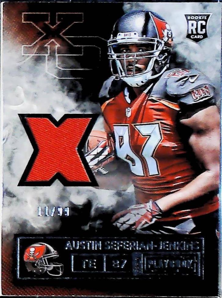 Austin Seferian Jenkins #RXO-AS Football Cards 2014 Panini Playbook X's and O's Rookie Materials