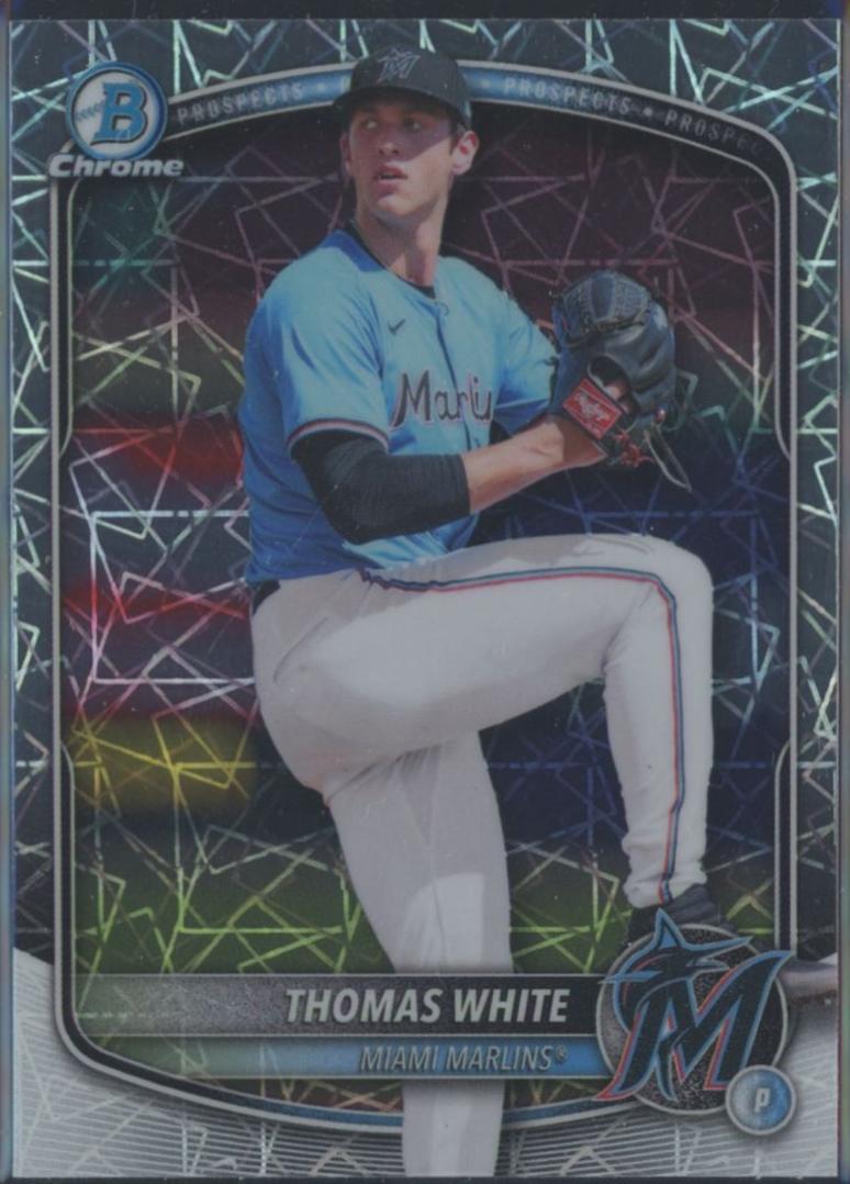 Thomas White #BDC-26 2025 Bowman Draft Baseball Chrome