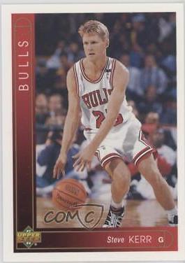 Steve Kerr #324 Basketball Cards 1993 Upper Deck