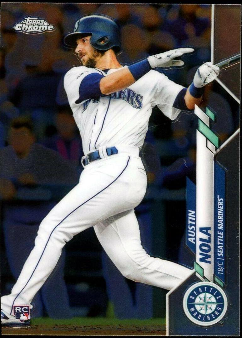 Austin Nola #11 Baseball Cards 2020 Topps Chrome
