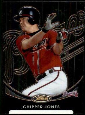 Chipper Jones #16 Baseball Cards 2010 Finest