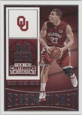Blake Griffin #11 Basketball Cards 2015 Panini Contenders Draft Picks