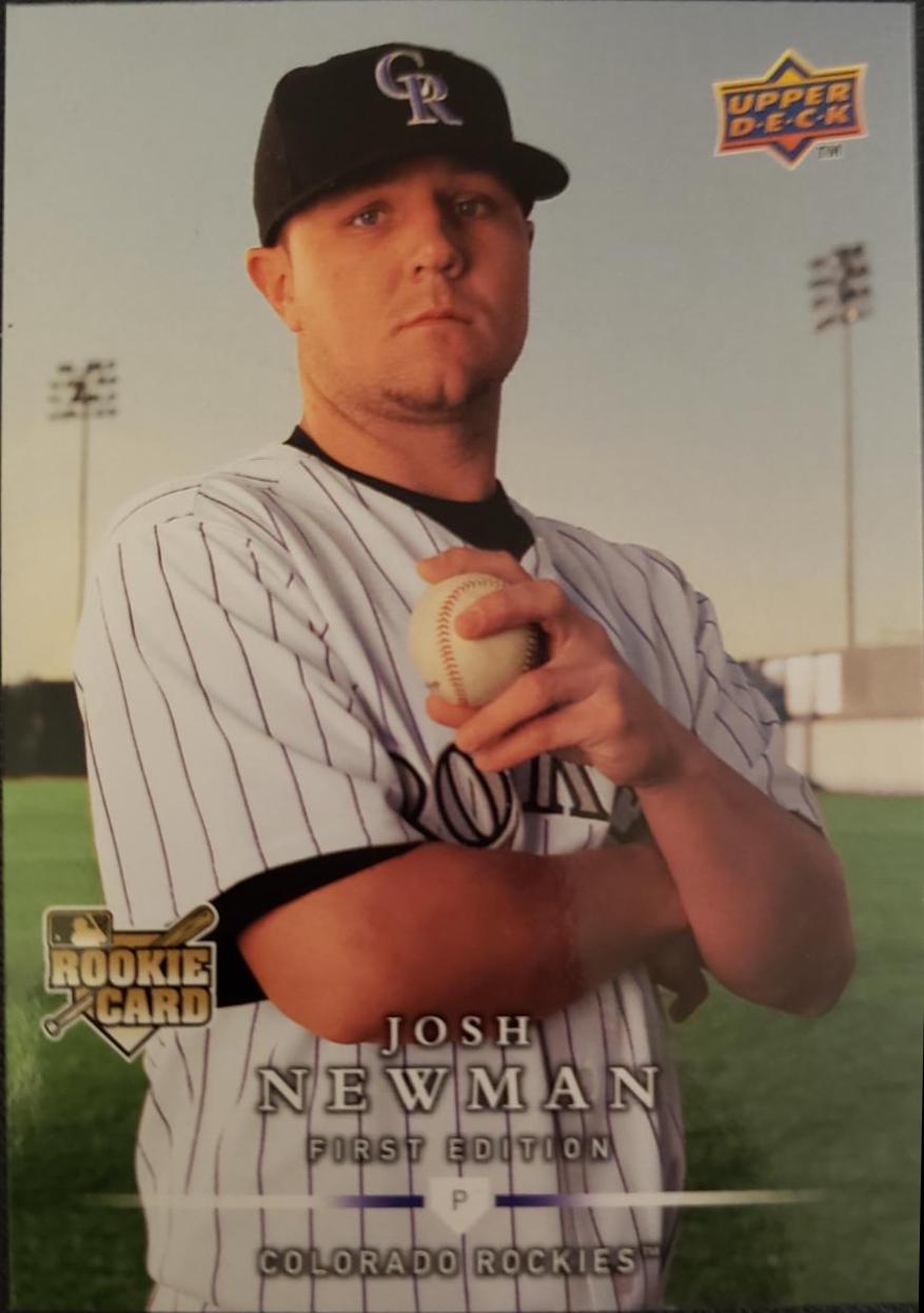 Josh Newman #283 Baseball Cards 2008 Upper Deck First Edition