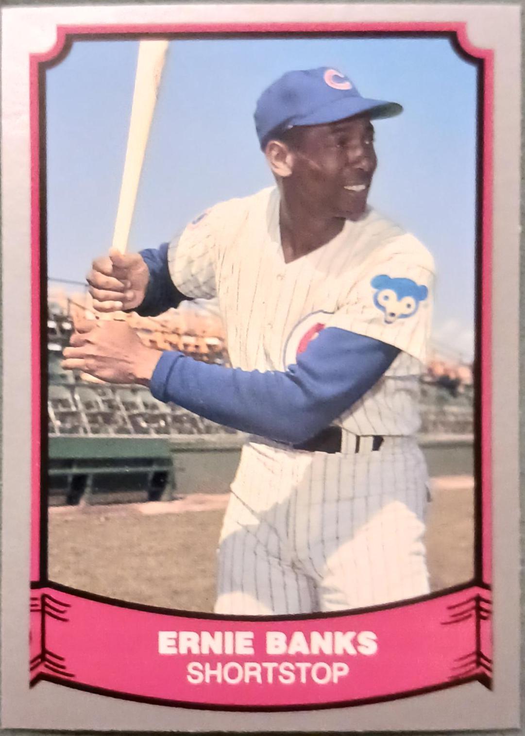 Ernie Banks #36 Baseball Cards 1989 Pacific Legends
