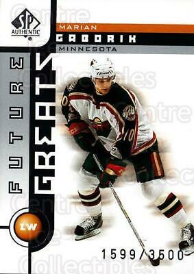 Marian Gaborik #123 Hockey Cards 2001 SP Authentic