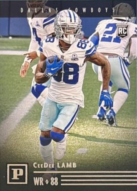 Ceedee Lamb #PA-14 Football Cards 2020 Panini Chronicles Panini