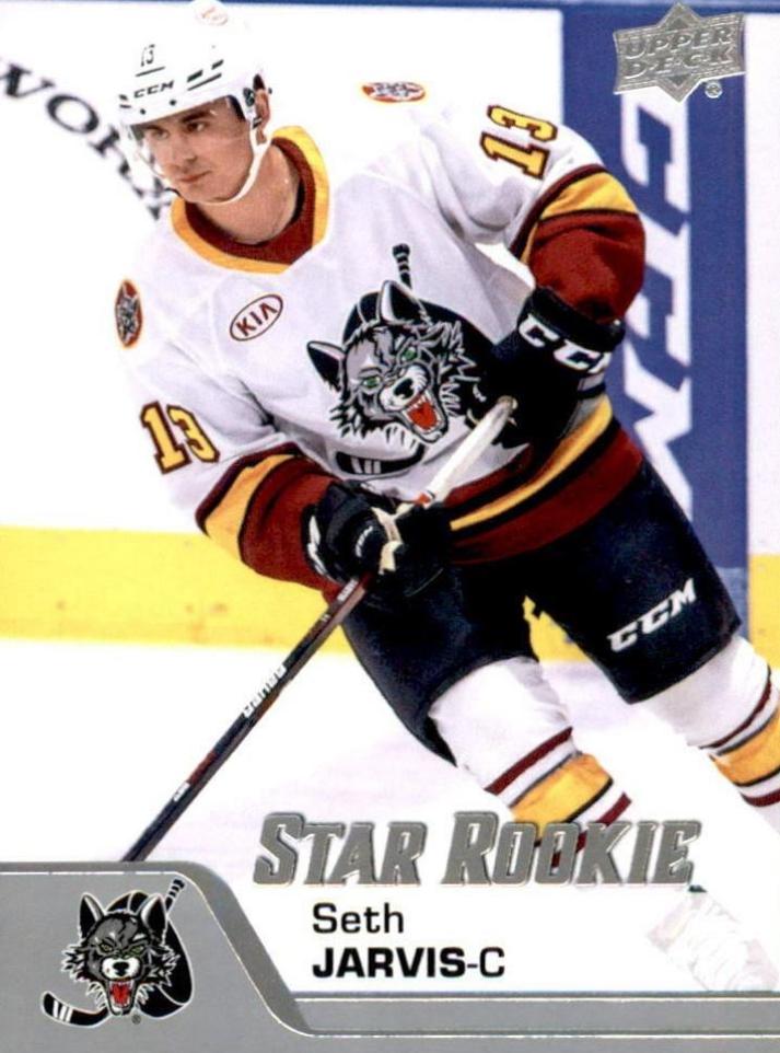 Seth Jarvis #159 Hockey Cards 2020 Upper Deck AHL