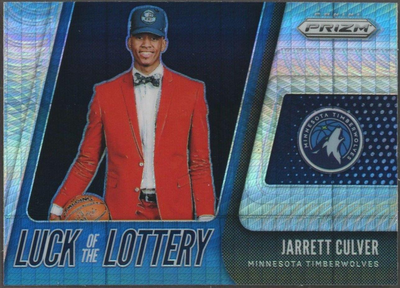 Jarrett Culver #6 2019-20 Panini Prizm Basketball Luck of the Lottery