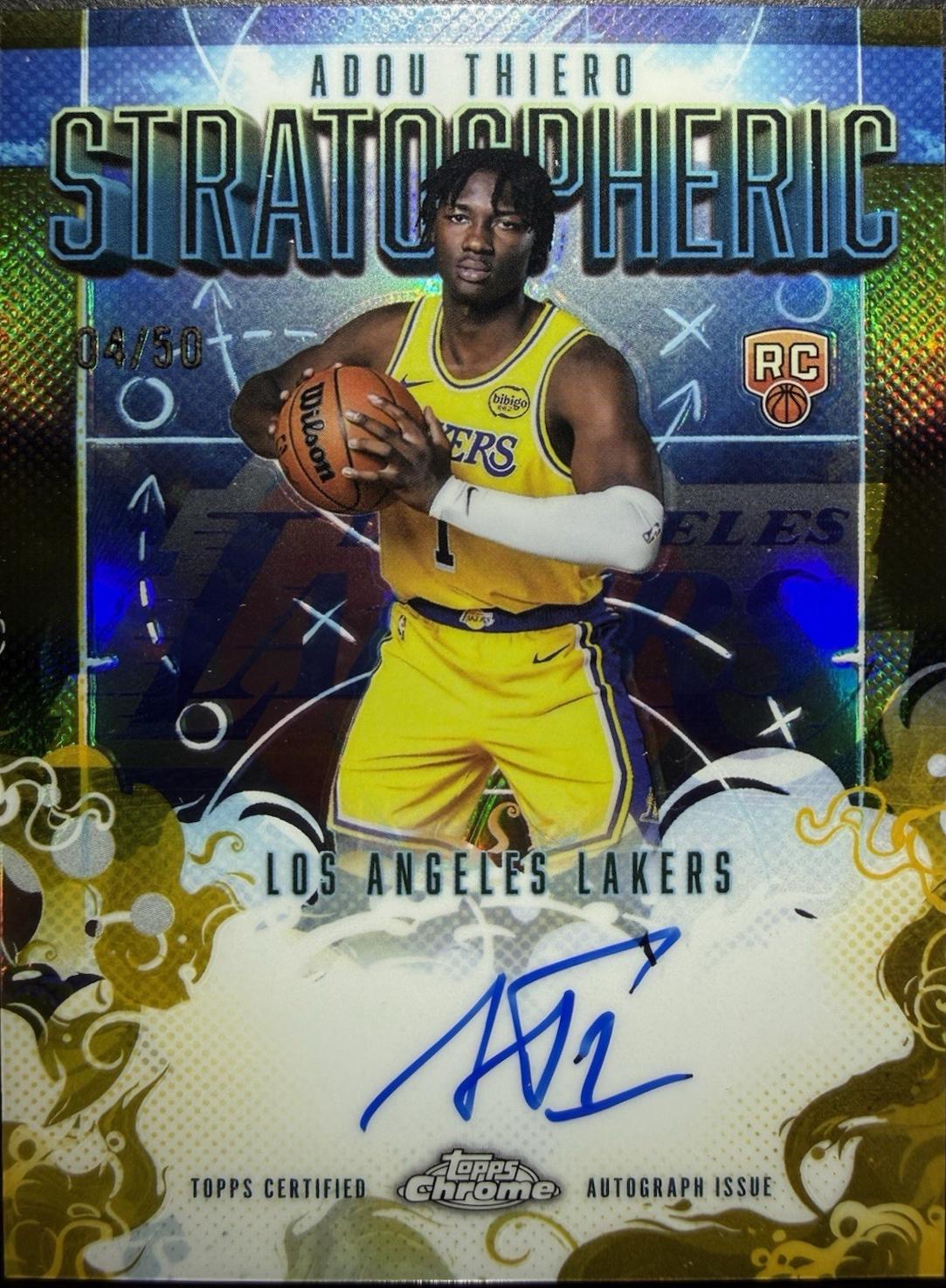 Adou Thiero [Refractor Gold] #SMR-AT