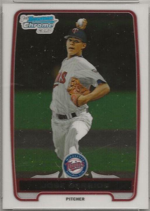 Jose Berrios #16 Baseball Cards 2012 Bowman Chrome Draft Picks & Prospects