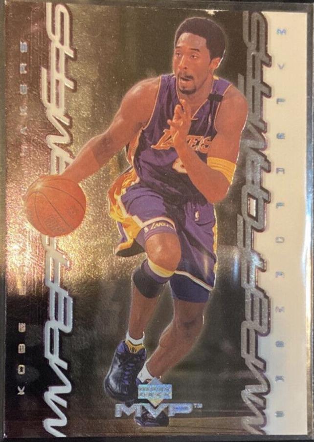 Kobe Bryant #P1 Basketball Cards 2000 Upper Deck MVP Mvperformers