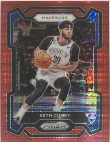 Seth Curry [Red Seismic] #219 Prices | 2023 Panini Prizm | Basketball Cards