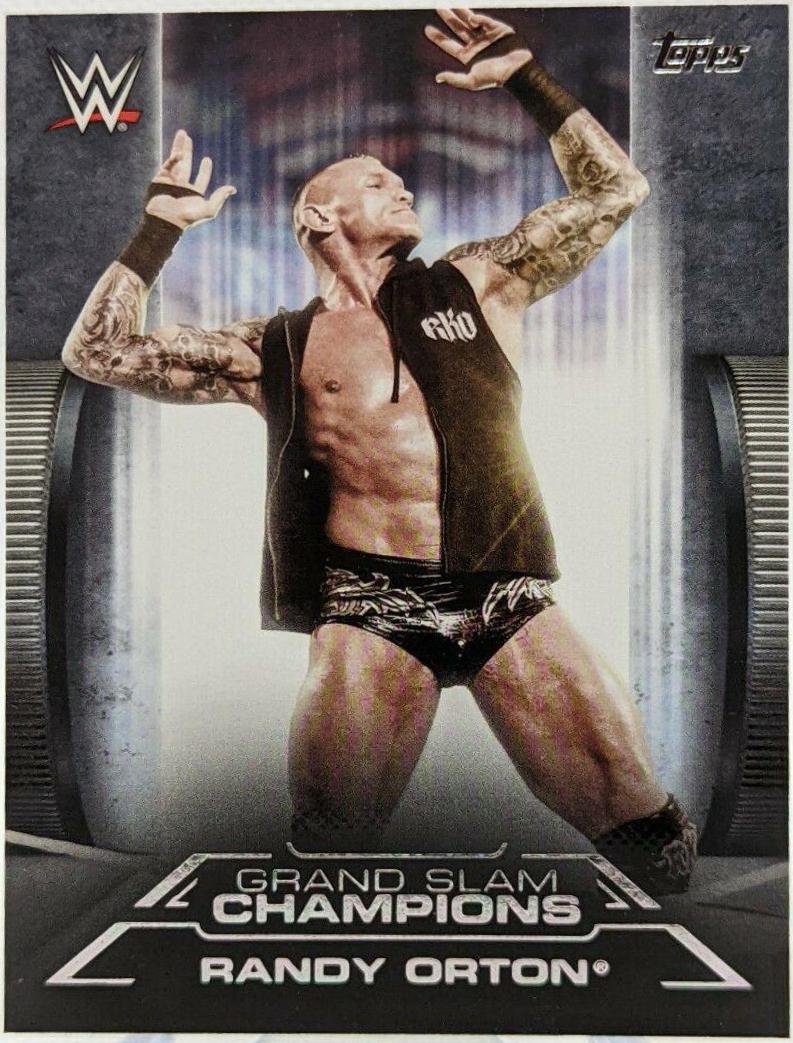 Randy Orton #GS-9 Wrestling Cards 2021 Topps WWE Undisputed Grand Slam Champions