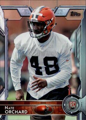 Nate Orchard #408 Football Cards 2015 Topps