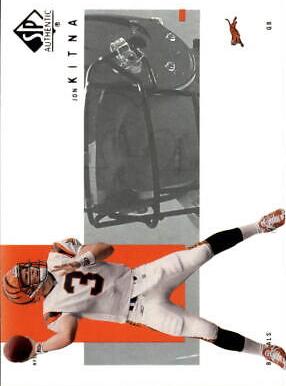 Jon Kitna #19 Football Cards 2001 SP Authentic