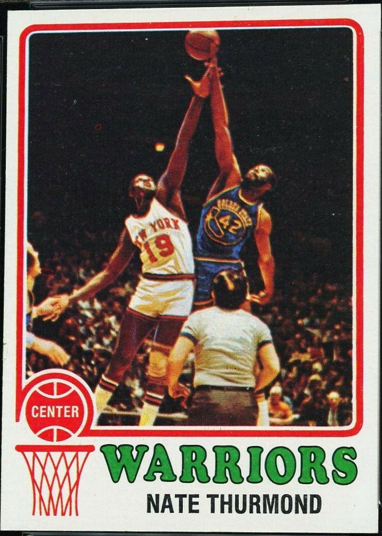 Nate Thurmond #5 Basketball Cards 1973 Topps