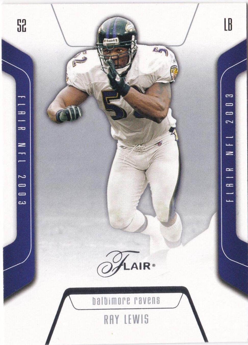 Ray Lewis #53 2003 Flair Football