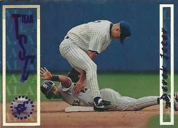Derek Jeter #260 Baseball Cards 1996 Stadium Club