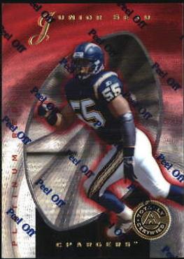 Junior Seau #26 1997 Pinnacle Totally Certified Football
