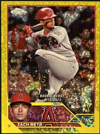 Zach Neto [Yellow Mini-Diamond] #USC95