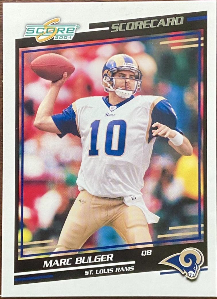 Marc Bulger #288 2004 Panini Score Football