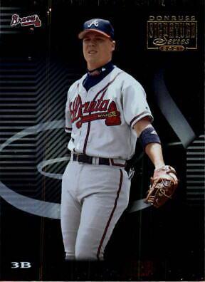 Chipper Jones #4 Baseball Cards 2001 Donruss Signature