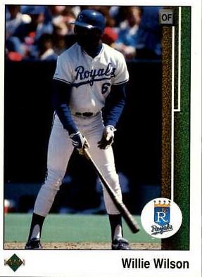 1989 Willie Wilson #244