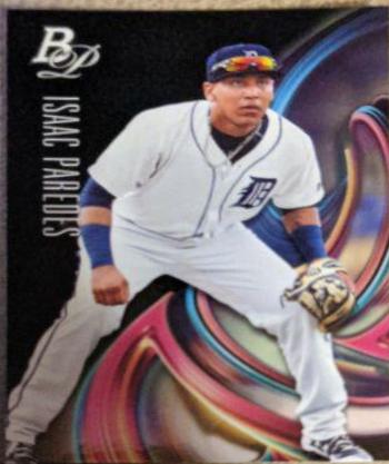 Isaac Paredes #70 2018 Bowman Platinum Top Prospects Baseball