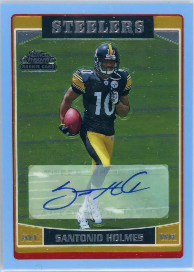 Santonio Holmes [Autograph Blue] #244