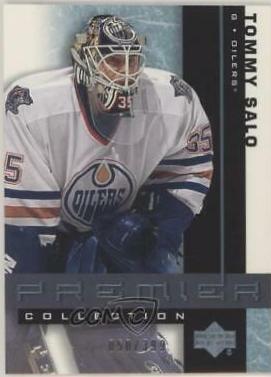 Tommy Salo #26 Hockey Cards 2001 Upper Deck Premier Collection